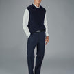 Heritage Pants Relaxed Fit Dark Navy Pinstripe
