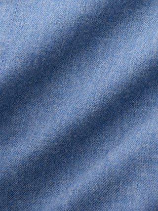 Soft Flannel Shirt Dusky Blue