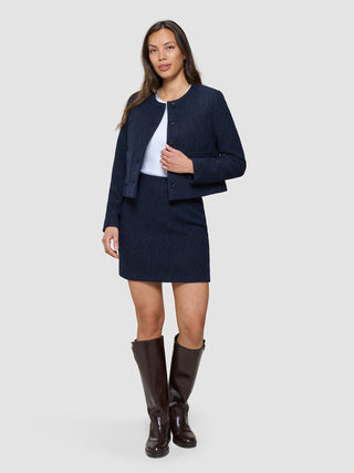 Women's Sorae Short Jacket Midnight Blue