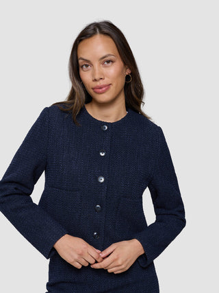 Women's Sorae Short Jacket Midnight Blue
