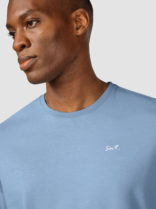 Supima Legacy T-shirt Rainy Blue