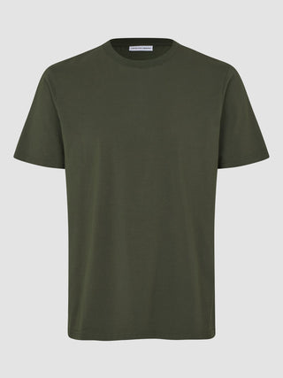 Supima T-shirt Box Fit Green Night