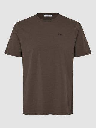 Supima Legacy T-shirt Saddle Brown