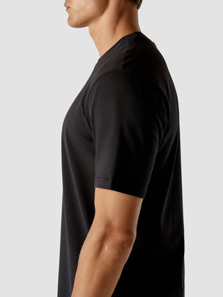 Supima T-shirt Box Fit Black