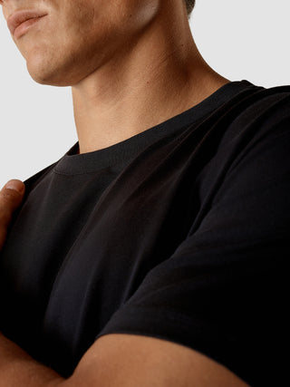 Supima T-shirt Box Fit Black