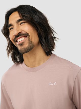 Supima T-Shirt Box Fit Legacy Dusty Lilac