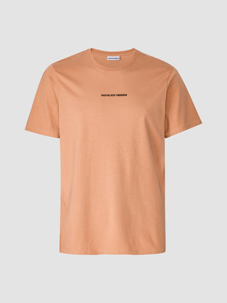 Supima Autograph T-shirt Rusty Caramel