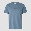 Supima Autograph T-shirt Blue Mirage
