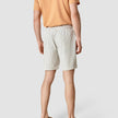 Tech Linen Elastic Shorts Navy Pinstripe