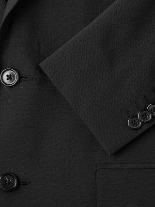 Tech Wool Blazer Black Slim