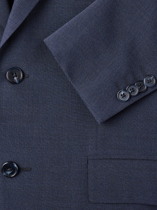 Tech Wool Blazer Navy Regular