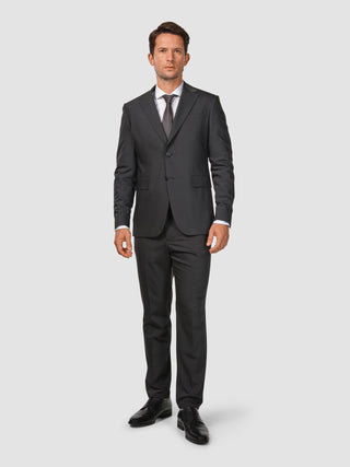 Tech Wool Suit Pants Regular Black