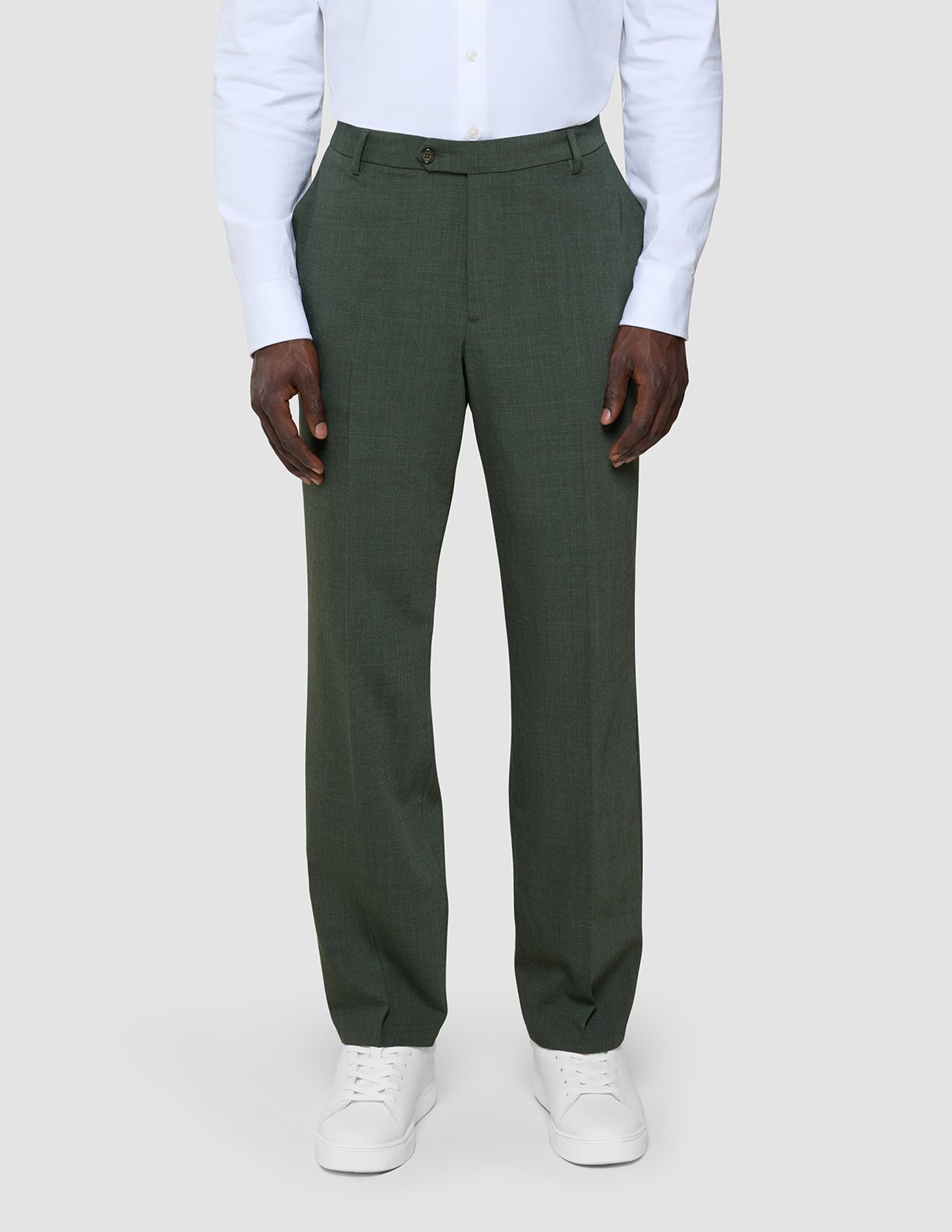Tech Wool Suit Green Night