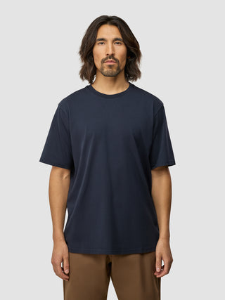 Supima T-shirt Box Fit Dark Navy