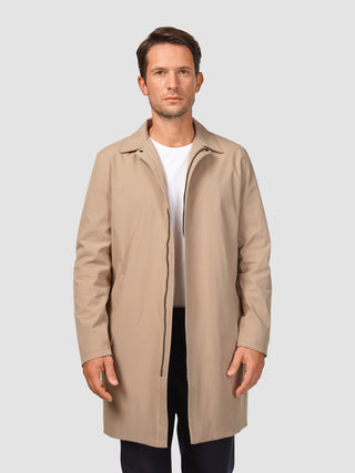 Waterproof Trench Coat Sand Grain