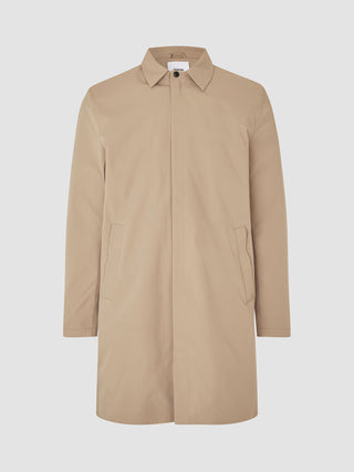Waterproof Trench Coat Sand Grain