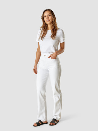 Jeans Straight White