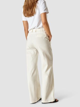 Linen Pants Off White