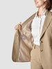 Essential Suit Straight Caramel