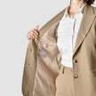 Essential Suit Straight Caramel