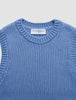 Women's Structured Knit Top Serenity Blue