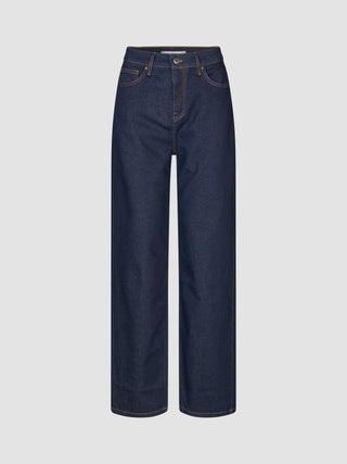 Jeans Straight Fit Dark Blue