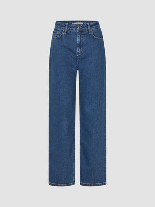 Jeans Straight Fit Medium Blue