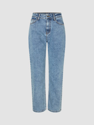 Jeans Tapered Snow Blue Wash