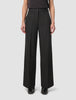 Essential Pants Wide Asphalt Pinstriped