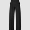 Essential Pants Wide Asphalt Pinstriped