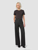 Essential Pants Wide Asphalt Pinstriped