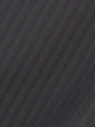 Essential Pants Wide Asphalt Pinstriped