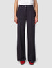 Essential Pants Wide Midnight Blue