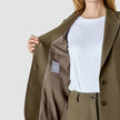 Essential Suit Straight Dark Olive