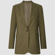 Essential Suit Straight Dark Olive