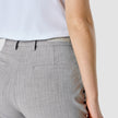 Essential Suit Tapered Light Grey Pinstriped