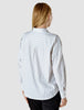 Oversized Long Sleeve Shirt Halo Stripes Latte