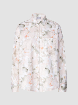 Oversized Long Sleeve Shirt Rainforest