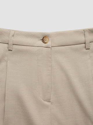 Women's Skye Shorts Sandy Beige Melange