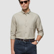 All-Day Oxford Shirt Beige