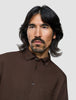 All-Day Oxford Shirt Dark Brown