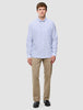 All-Day Oxford Shirt Navy Stripes