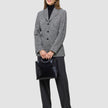 Women Ashryn Blazer Domino Herringbone