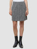 Women Ashryn Short Skirt Domino Herringbone