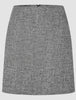 Women Ashryn Short Skirt Domino Herringbone