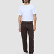 Classic 5-Pocket Pants Regular Dark Brown