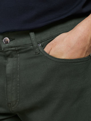 Classic 5-Pocket Pants Regular Green