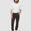 Classic 5-Pocket Pants Slim Dark Brown