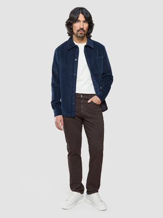 Classic 5-Pocket Pants Slim Dark Brown