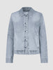 Women's Classic Denim Jacket Light Grey Washed